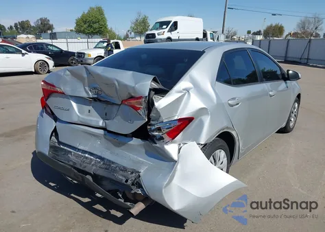 2017 Toyota Corolla Le from USA, damaged, VIN 2T1BURHE1HC930427